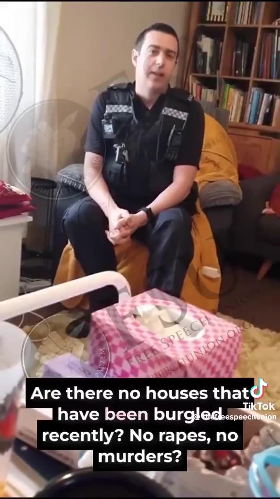 An American citizen, cancer patient, and Trump supporter visited by police in UK for Facebook
