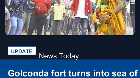 Golconda fort turns into sea of devotion, tradition for Bonalu