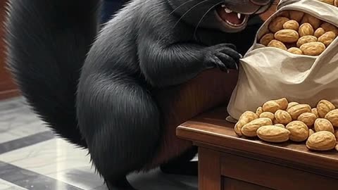A Black Squirrel