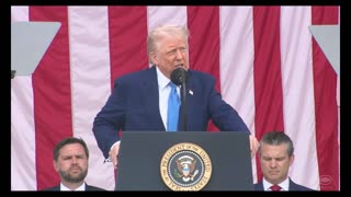 President Trump Participates in a Memorial Day Tribute at Arlington National Cemetery