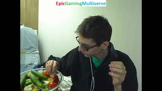 Eating Cauliflower During A Meal On 6-17-2018 As A Former Raw Vegan