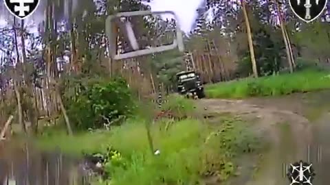 🚁💥 Ukraine Russia War | SIGNUM Battalion's Fiber Optic Drone Hits Russian Logistic Truck Near… | RCF