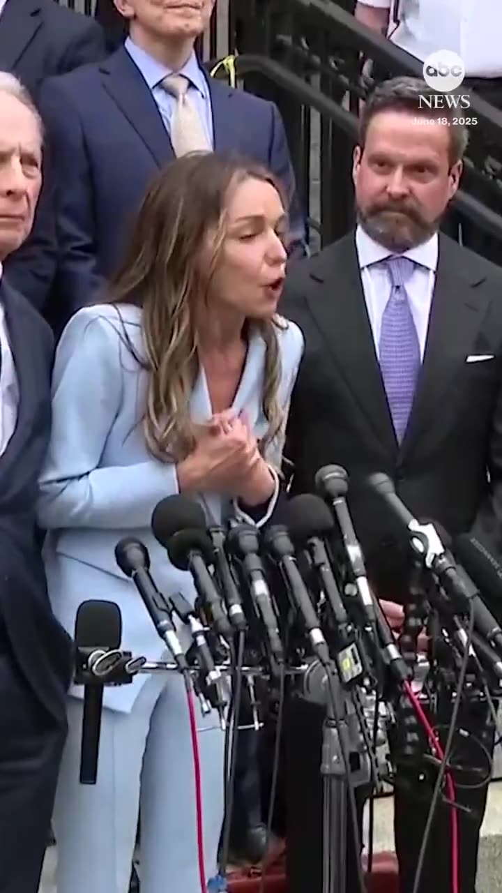 WATCH: Karen Read addresses the media after being found NOT guilty of murder