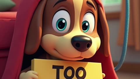 "The Lazy Dog’s Day – A Funny Cartoon Story"