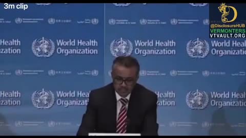 Reminder‼️ The Truth about Tedros and W.H.O.