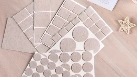 Anti-slip felt pads for furniture – the best choice for floor protection