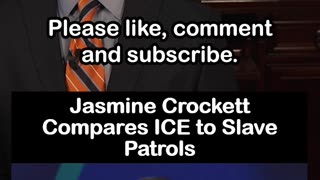 Jasmine Crockett Says ICE Are Like 'Slave Patrols'