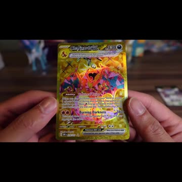 Second Charizard Hyper Rare Pull (3 Gold Stars) - Obsidian Flames [ASMR Pull]