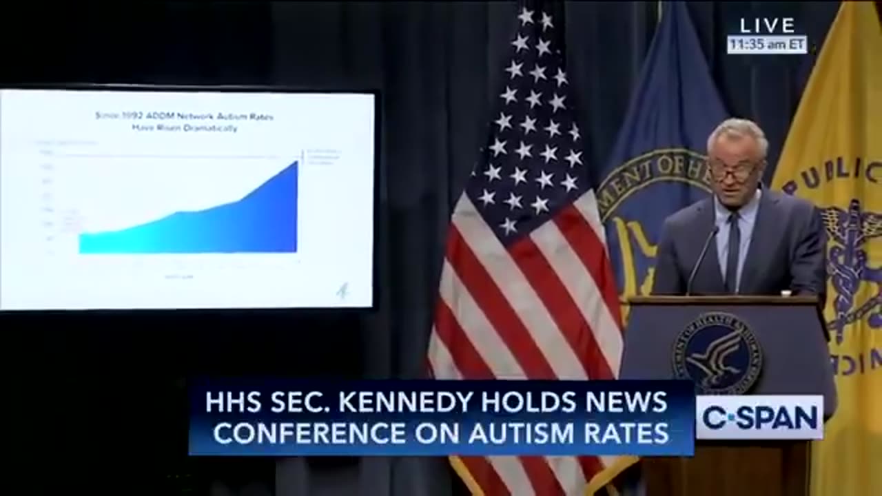 THIS WILL BLOW YOUR MIND: BOMBSHELL REPORT — RFK JR. AUTISM PRESS CONFERENCE EXPOSES ...
