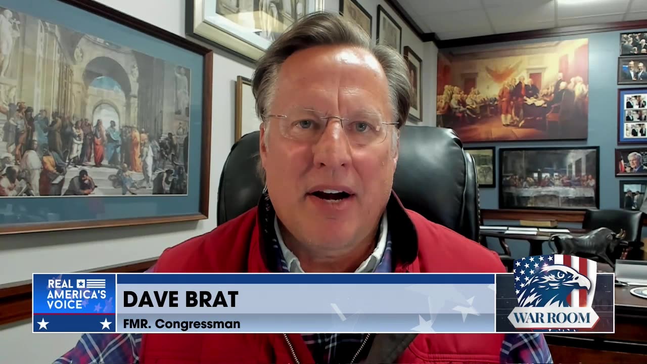 DAVE BRAT: “President Trump Is Assessing The Maximum Damage He Can Do To An Evil System”