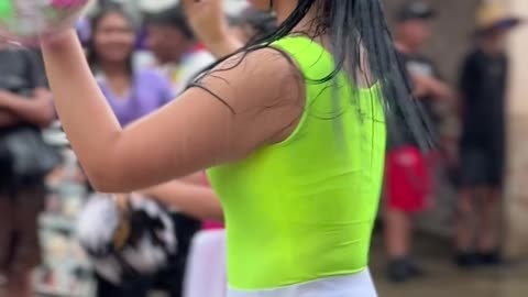 Bastoneras virales jama #desfile #videoviral #baile