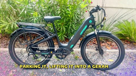 HITWAY BK16 Electric Bike 48V 18Ah Battery 26X3.0 City Electric Bike 7 Speed E-Bike