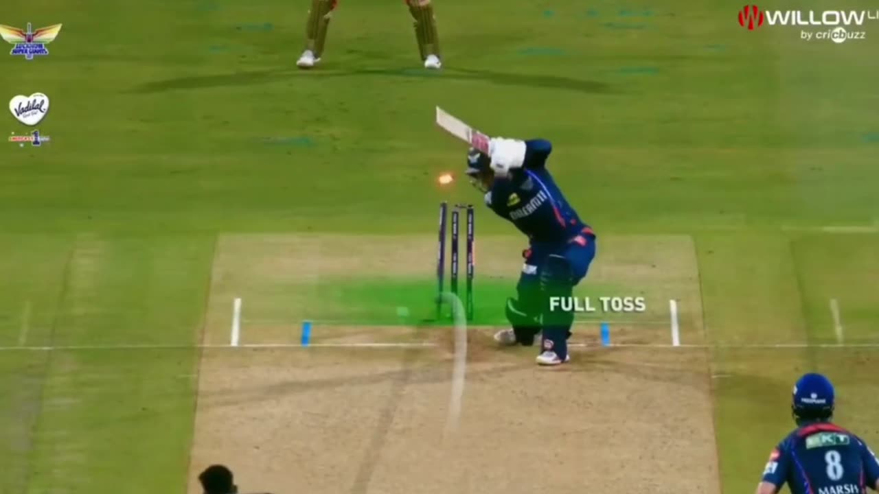 Full toss wicket ipl2025