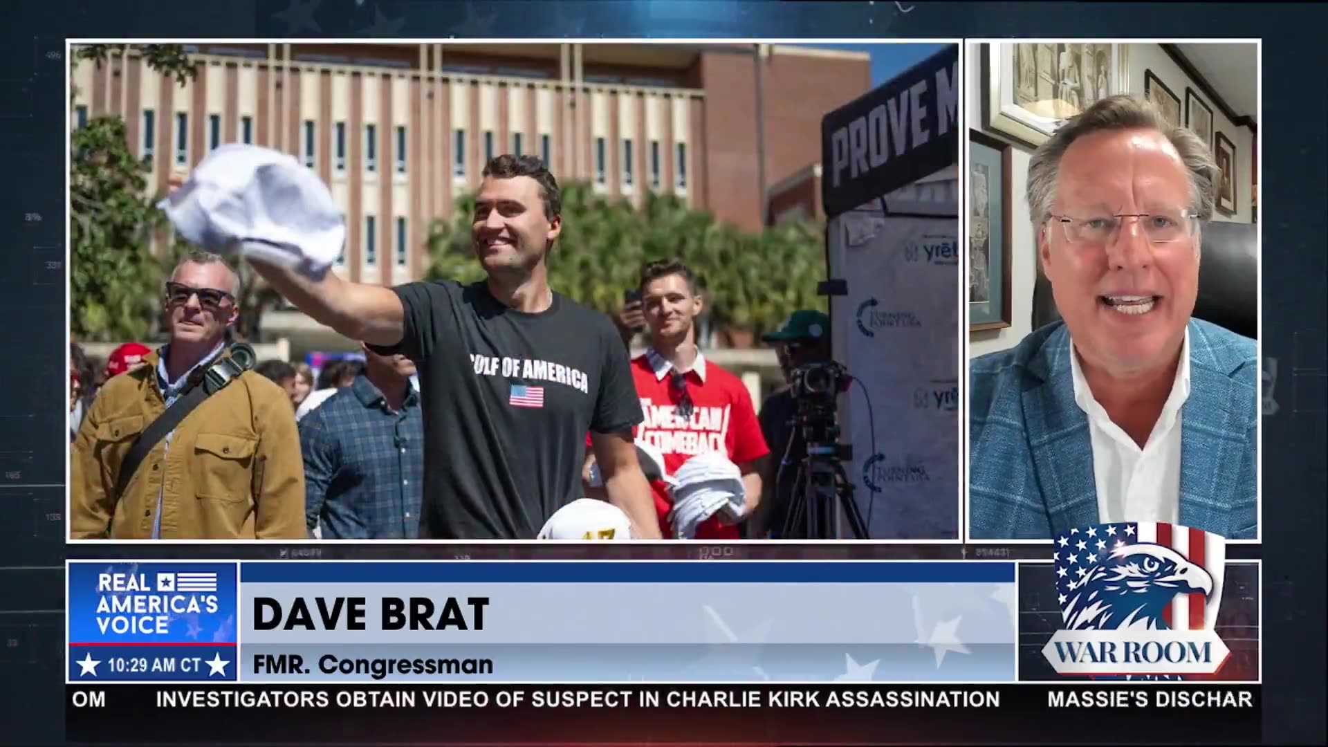 CHARLIE KIRK TAUGHT FAITH & COURAGE TO YOUNG MEN