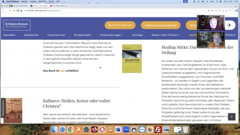 T. Ritter – Reisen zu rätselhaften Orten – Mysterien unserer Zeit – Palmblattbibliotheken und mehr