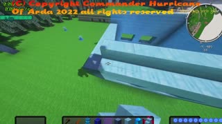 Minecraft Custom build showcase Blue house