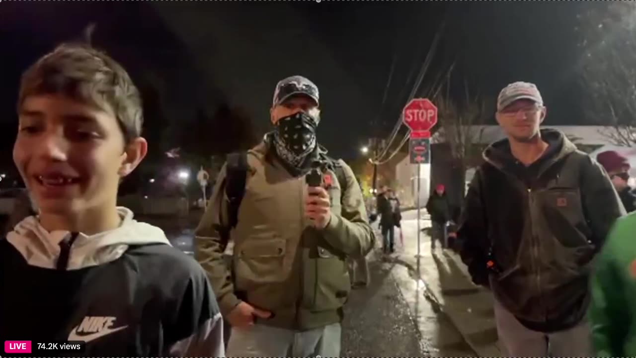 PORTLAND ICE PROTEST 10/25/25 VIDEO BY & PLEASE FOLLOW: @Tommy4Trump420