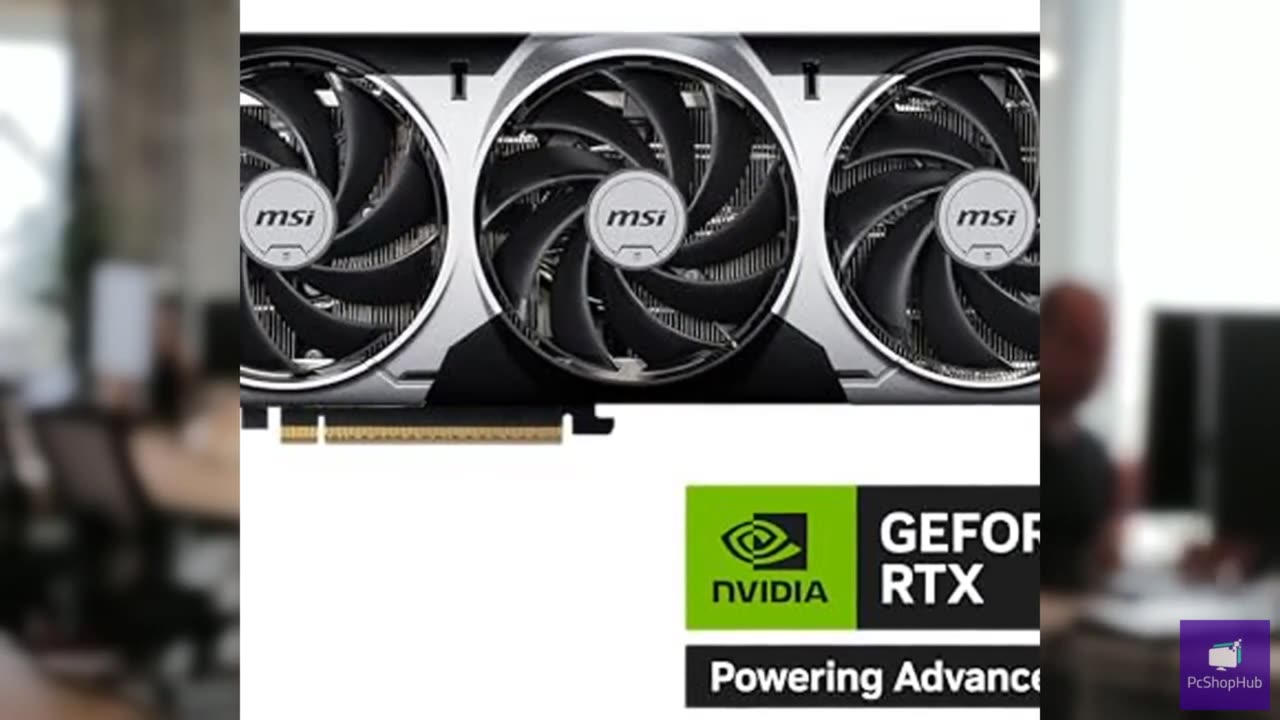 MSI Gaming RTX 5070 12G Ventus 3X OC Graphics Card (12GB GDDR7, 192-bit, Extreme