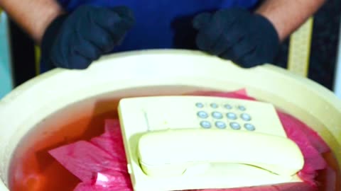 Mega tissue challenge: How many tissues to fill? #experiment #satisfying #watertub #asmr