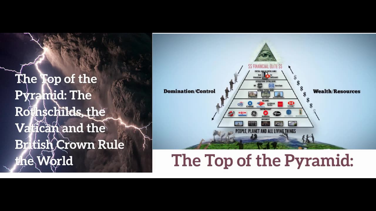 The Top of the Pyramid: The Rothschilds, the Vatican and the British Crown Rule The World