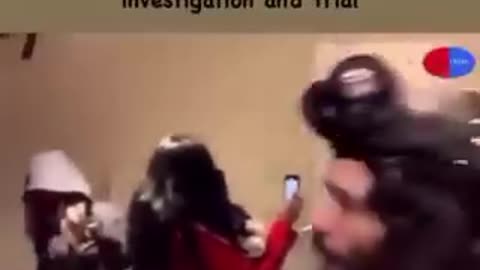 Politics - 2025 New Video Shows Commie Antifa As Trump Supporters Waiting Inside Capitol Jan 6