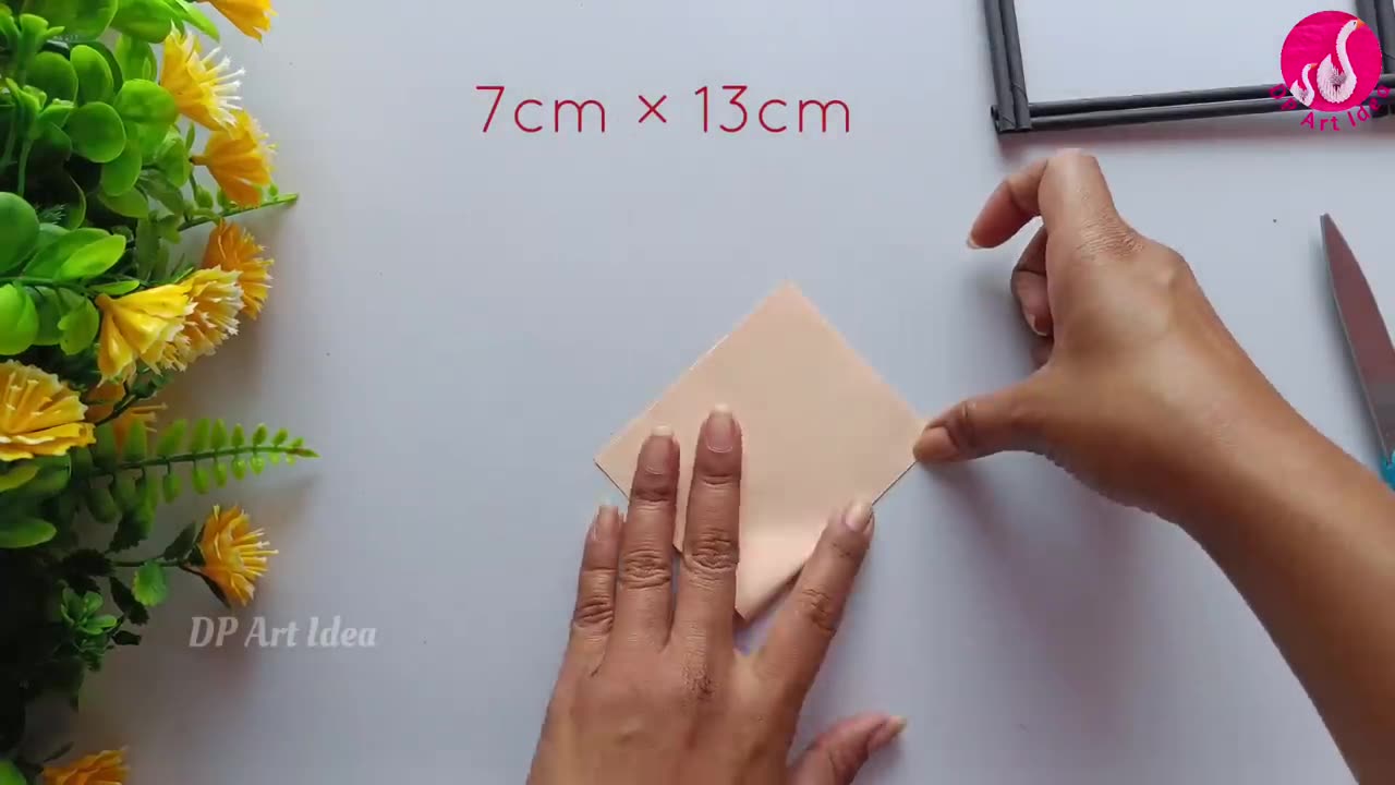 __Day_-5__7_Day_s_Paper_Craft_Challenge___DIY_Paper_Flower_Vase____Handmade_Flower_Vase