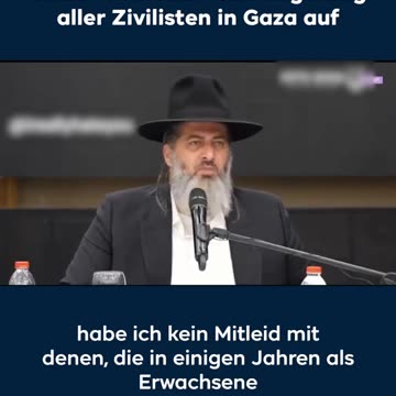 „Ganz Gaza und jedes Kind in Gaza soll verhungern.“ israelische Geistliche Rabbi Ronen Shaulov