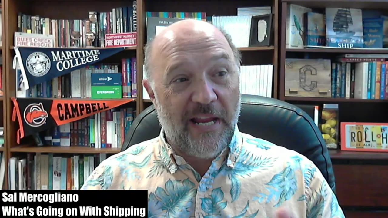 It is Raining Container Boxes into the Port of Long Beach | MV Mississippi September 9, 2025