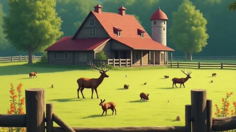 La Granja Feliz Una Historia de Amistad entre Animales Domésticos y Salvajes