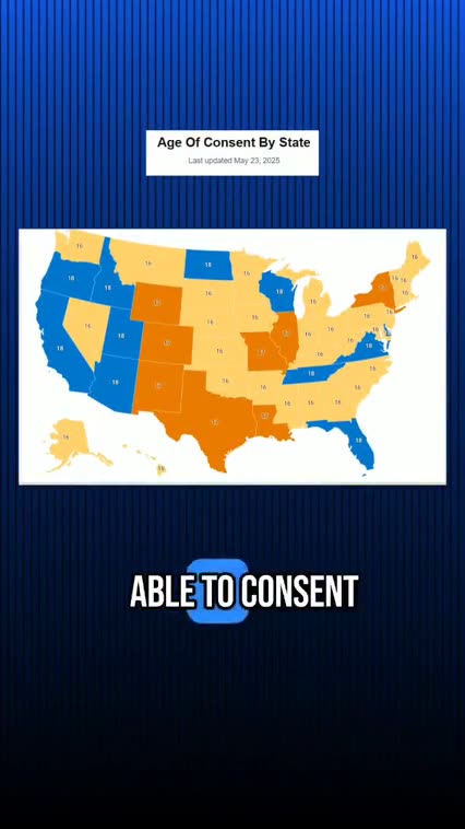 THE DERSH THINKS THAT 🔞 THE AGE OF CONSENT IS TOO DAMN HIGH❗