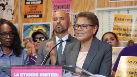 Karen Bass is worried about illegal aliens