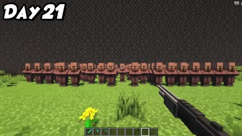 What If Grox Survived 100 Days in Minecraft?