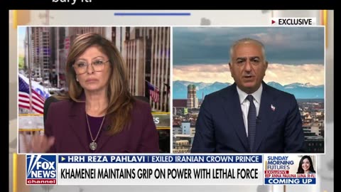 President Trump endorsed regime change in Iran, Prince Reza Pahlavi responds