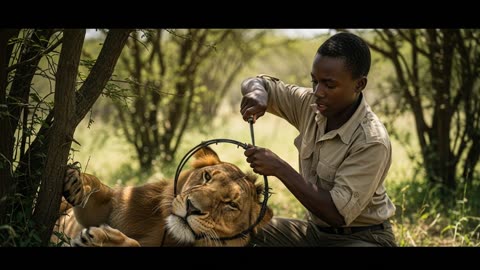 Lion Attends Rangers Serengeti Wedding