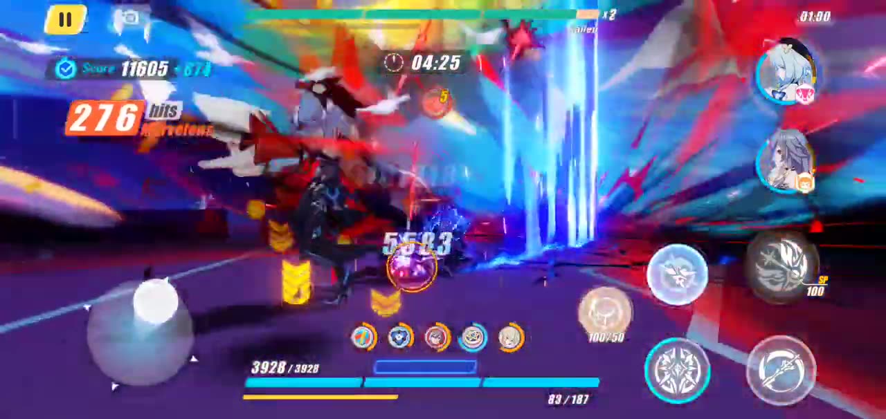 Honkai Impact 3rd - Memorial Arena Exalted Vs Kallen SS Difficulty 2/7/23