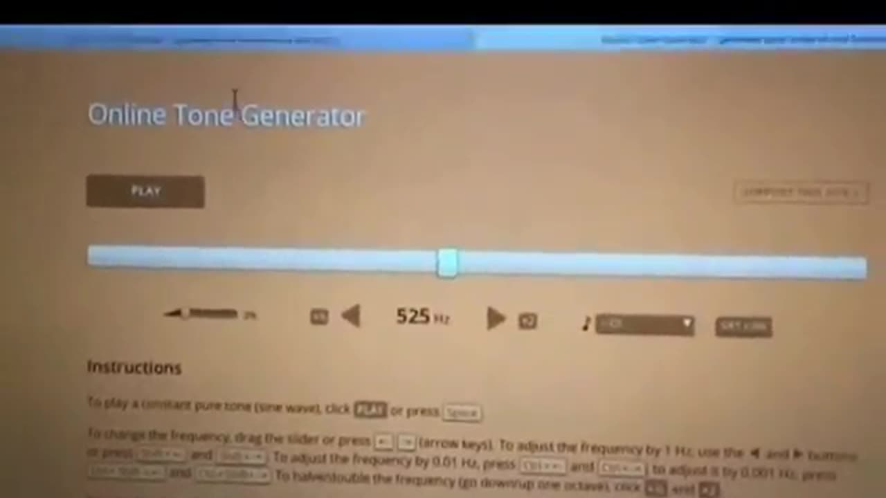 528 hz Tone generator opens Portal