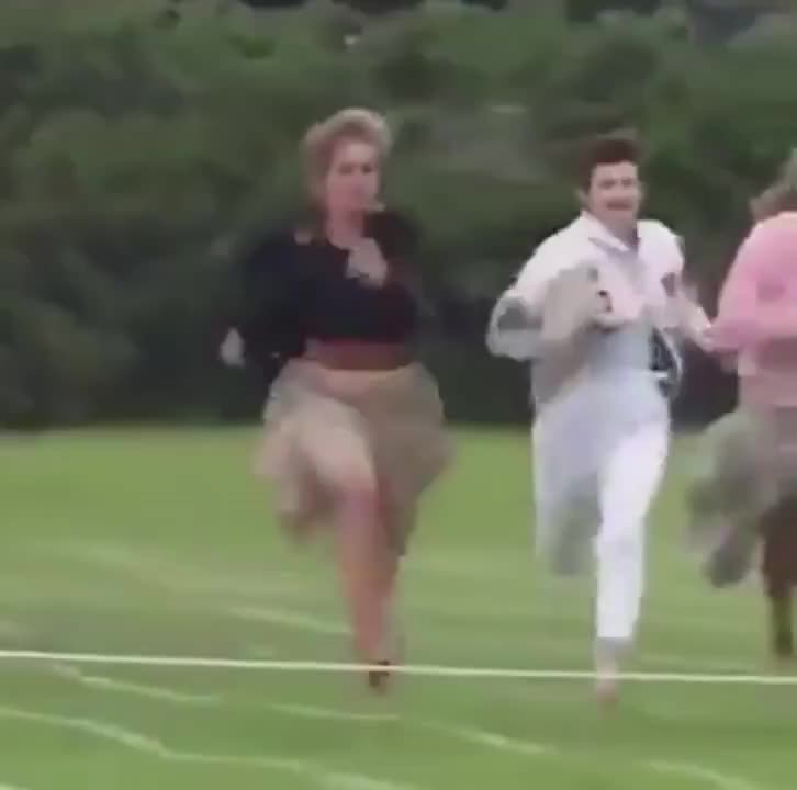 1991, Princess Diana breaking royal protocol by participating in a Mothers Day race