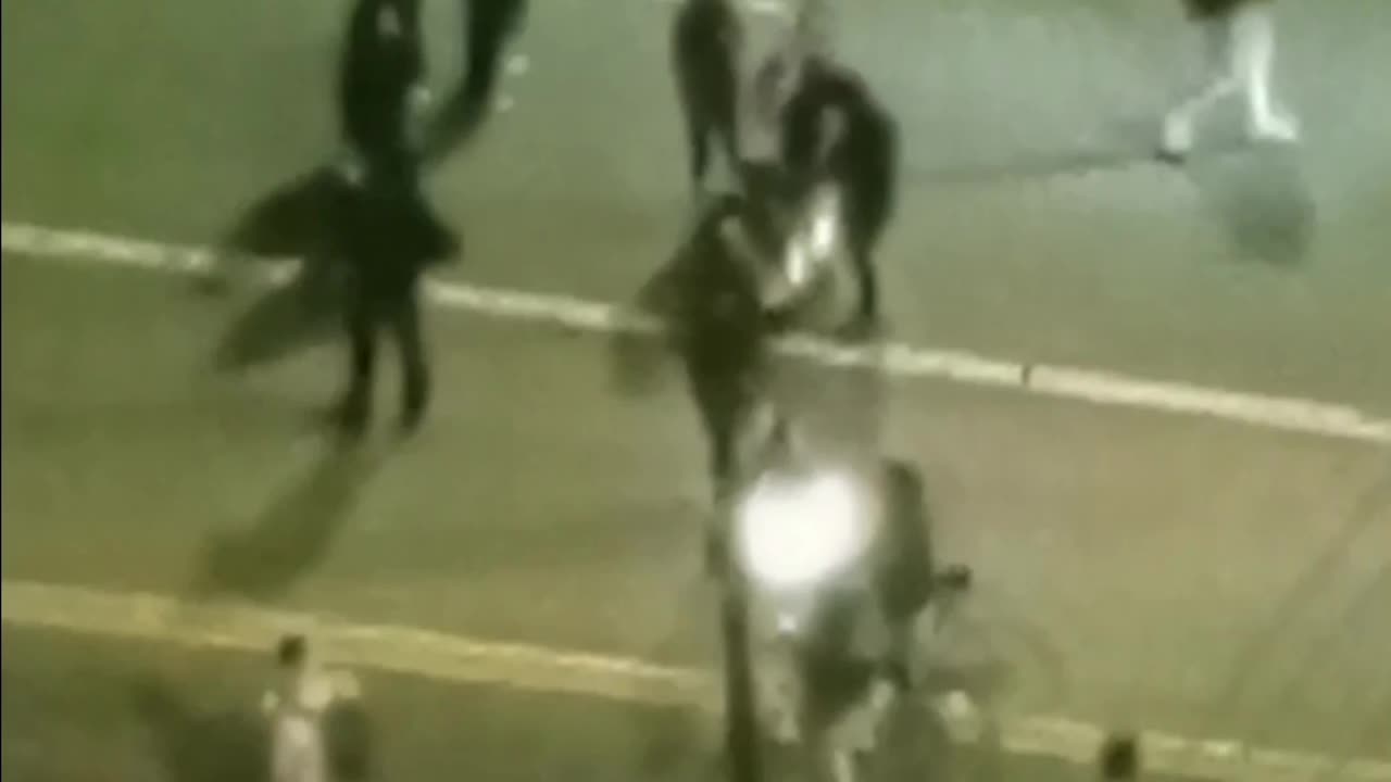 La curfew in effect