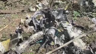 ‼️ Debris from missiles and UAVs used by Russia to attack Dnipro at night.