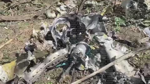 ‼️ Debris from missiles and UAVs used by Russia to attack Dnipro at night.