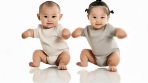 Cute babies dancing 😘