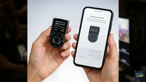 D'CENT Hardware Wallet – Biometric Cold Wallet for Crypto with Fingerprint Authe