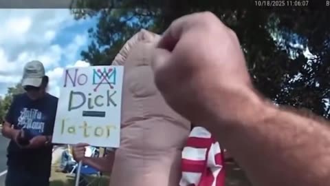 Leftist Dressed As Pen1s At "No Kings" Protest ARRESTED