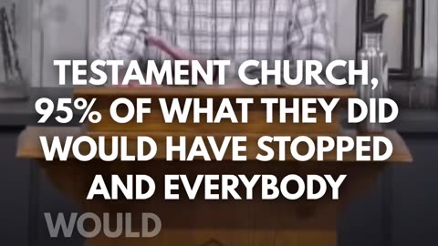 A.W. Tozer once said, "If the Holy Spirit left your church, would anyone notice?"
