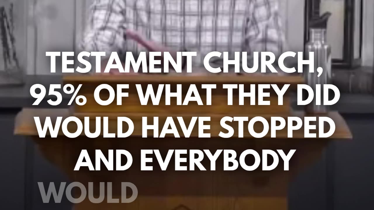 A.W. Tozer once said, "If the Holy Spirit left your church, would anyone notice?"