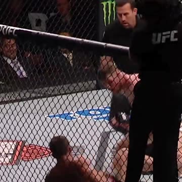 UFC Ref Mic'd Up! Intense KO Moment Caught on Camera
