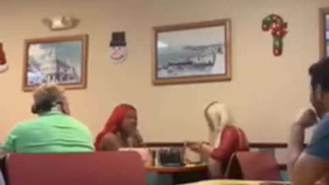 Man gets Beat up by two trannys