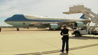 LIVE President Donald Trump departure to Middle East