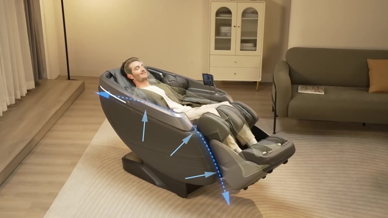Dual Mechanism Massage Chair