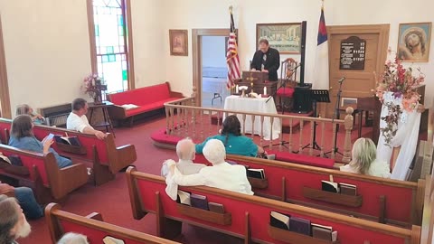 Vernon Chapel Communion Service (Psaims Ch. 68:6 Welcome Home) led by Joseph Whitaker 6/1/2025